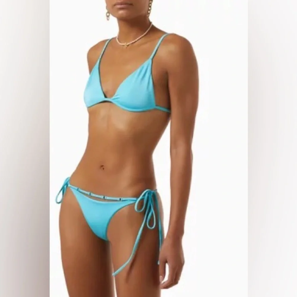 FRANKIES BIKINIS Chase Triangle Bikini Top & Bottoms SET